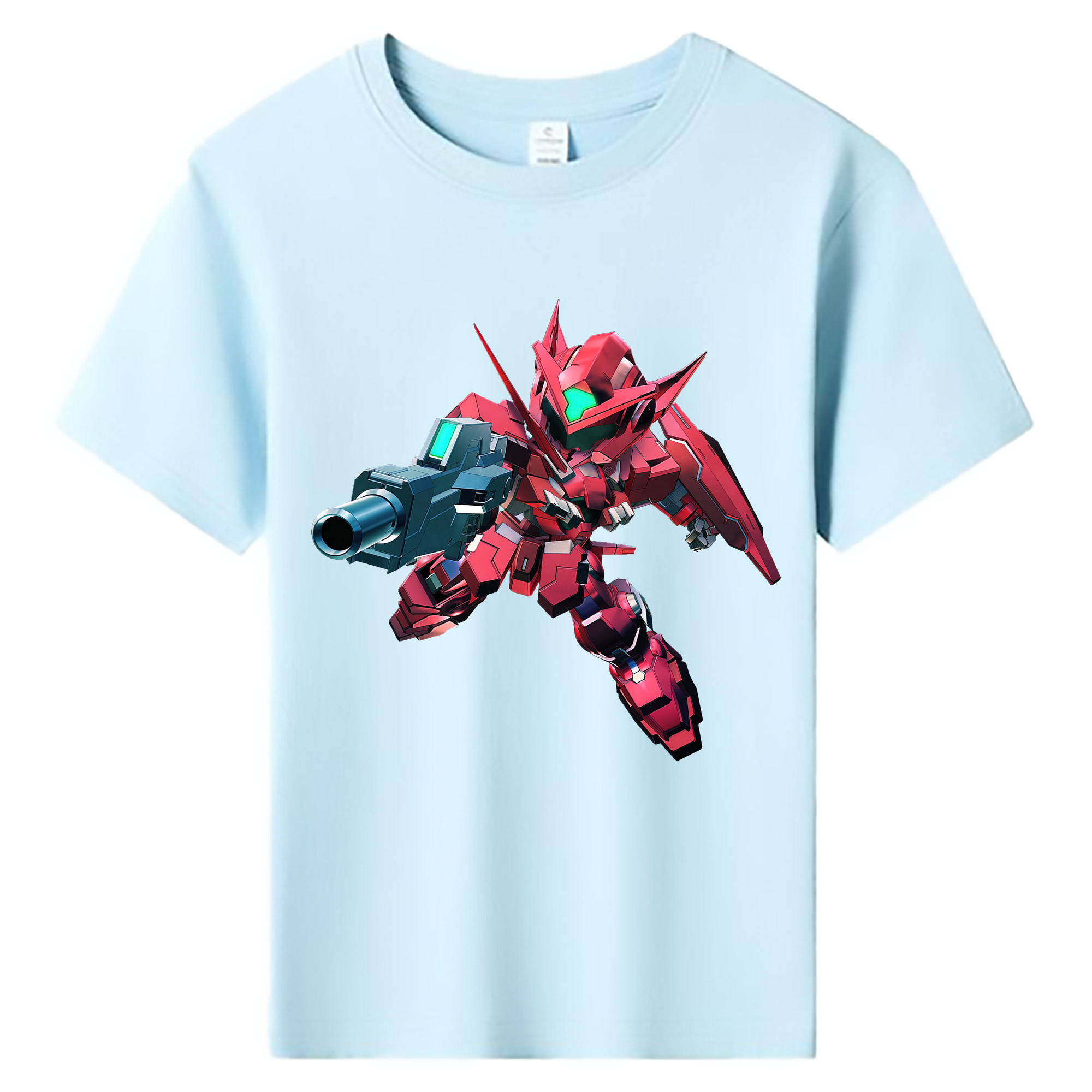 （画像用） 機動戦士ガンダム Mobile Suit Gundam 綿100％キッズTシャツ（フロントプリント）